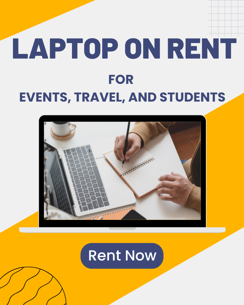 laptop on rent in delhi